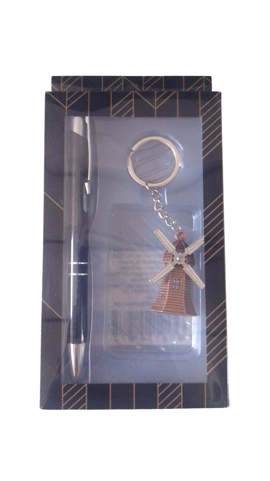 CHAVEIRO METAL C/ CANETA